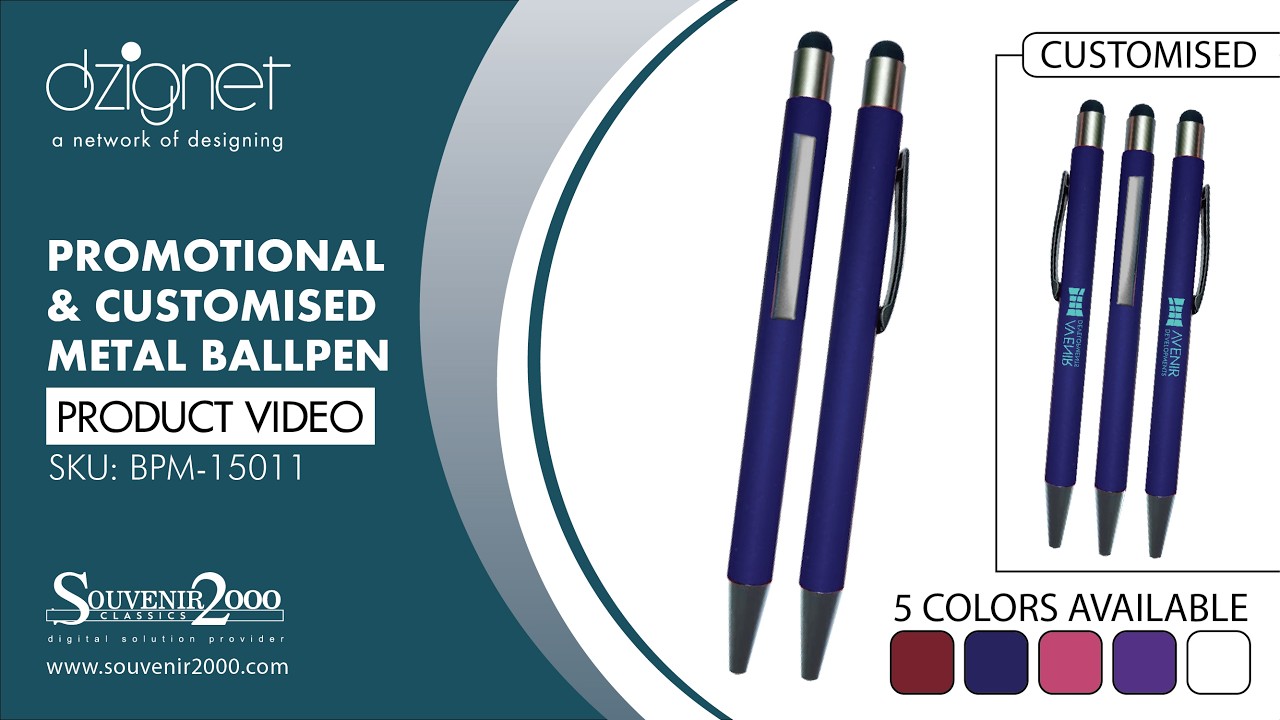 Customized Promotional Metallic Ballpoint Pen (BPM-15011)