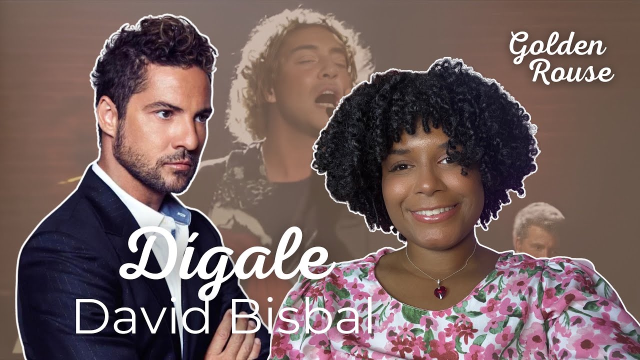 Reacción y Análisis Vocal DAVID BISBAL - DÍGALE | Mejor que la versión estudio 🤩
