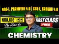 🔥1st Lecture For NDA/CDS Aspirants! | CHEMISTRY PREPARATION| NDA(I) CDS (I) 🚨 PARAMVEER &amp; GARUDA 4.0