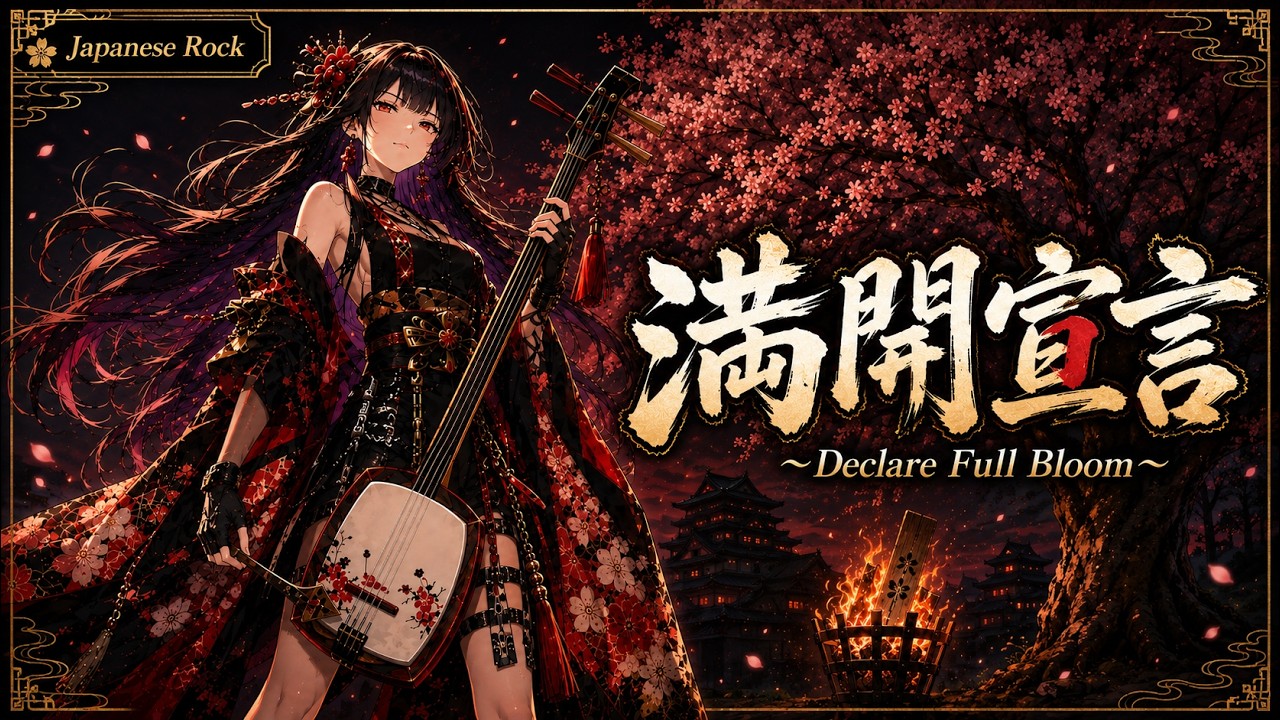 Samurai Rock】Epic Japanese Music for Battle Focus and Victory