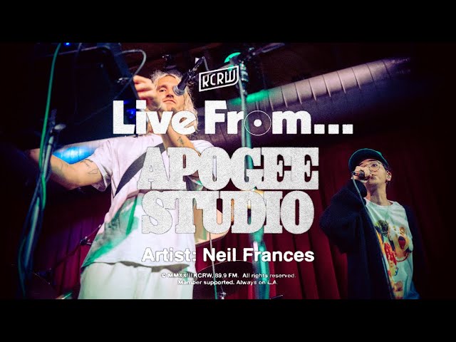 NEIL FRANCES: KCRW Live from Apogee Studio class=