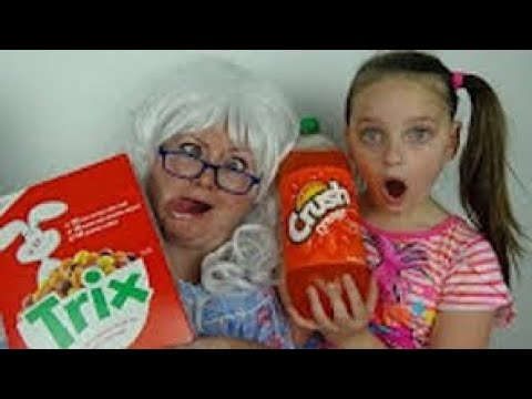 Pop Tarts And Cereal Challenge Victoria Annabelle Granny Toy Freaks Freak world