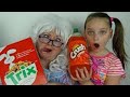 Pop tarts and cereal challenge victoria annabelle granny toy freaks freak world