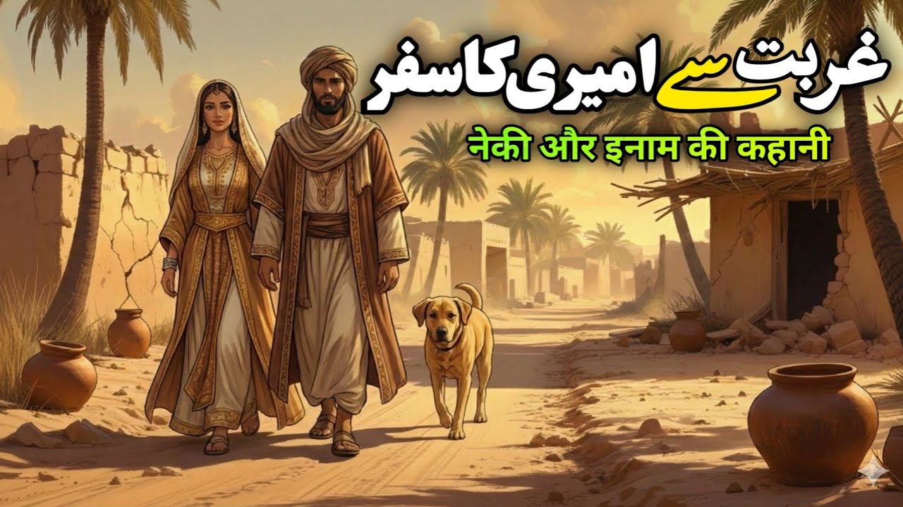 Gurbat Se Ameri Ka Safar | Aik Kutte Ki Wafa Ka Waqia | Islamic Story #roshnikemusafir 