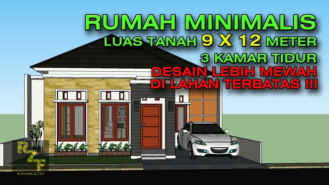 Rumah Tampak Mewah Minimalis Elegan Luas Tanah 9 X 12 Meter 3