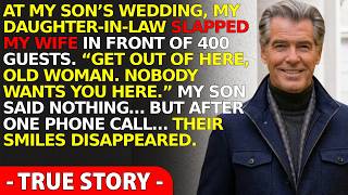 At My Son’s Wedding, My Daughter In Law Slapped My Wife And Said, “Get Out, Nobody Wants You Here