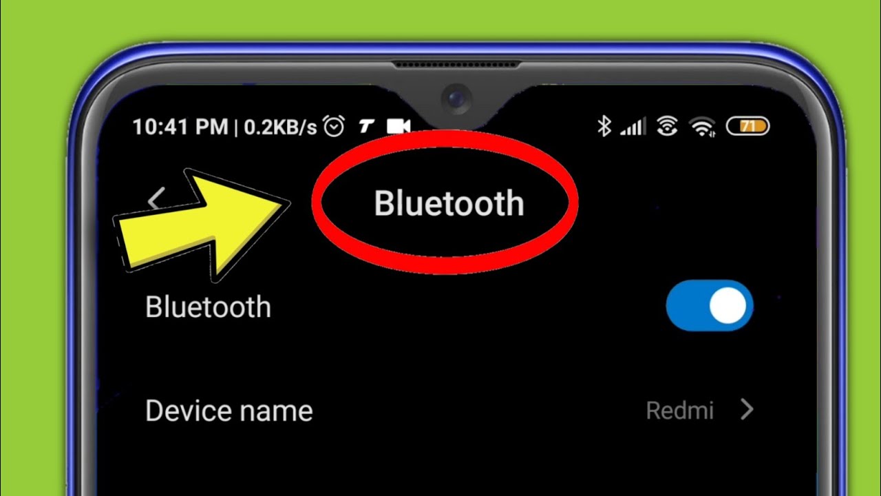 Redmi || Bluetooth Not Connecting || Not Working In Android Mi Xiaomi Note  9 - Youtube