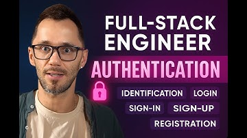 Полный курс по authentication, fullstack, part 1