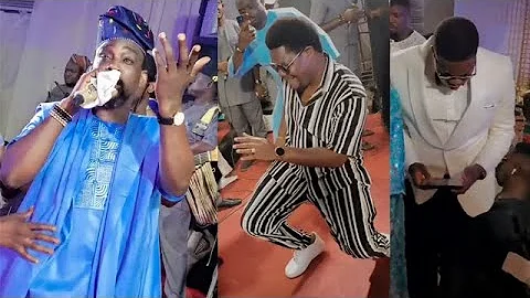 Oganla Alabi Pasuma, Mr Macaroni & Lawyer Kunle in dancing competition Live Show