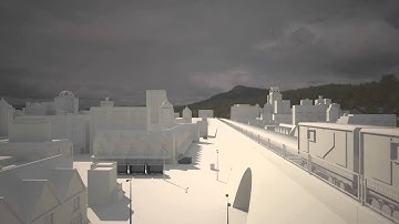 C4D VRAY ANIMATION TEST (MOVING OBJECT)