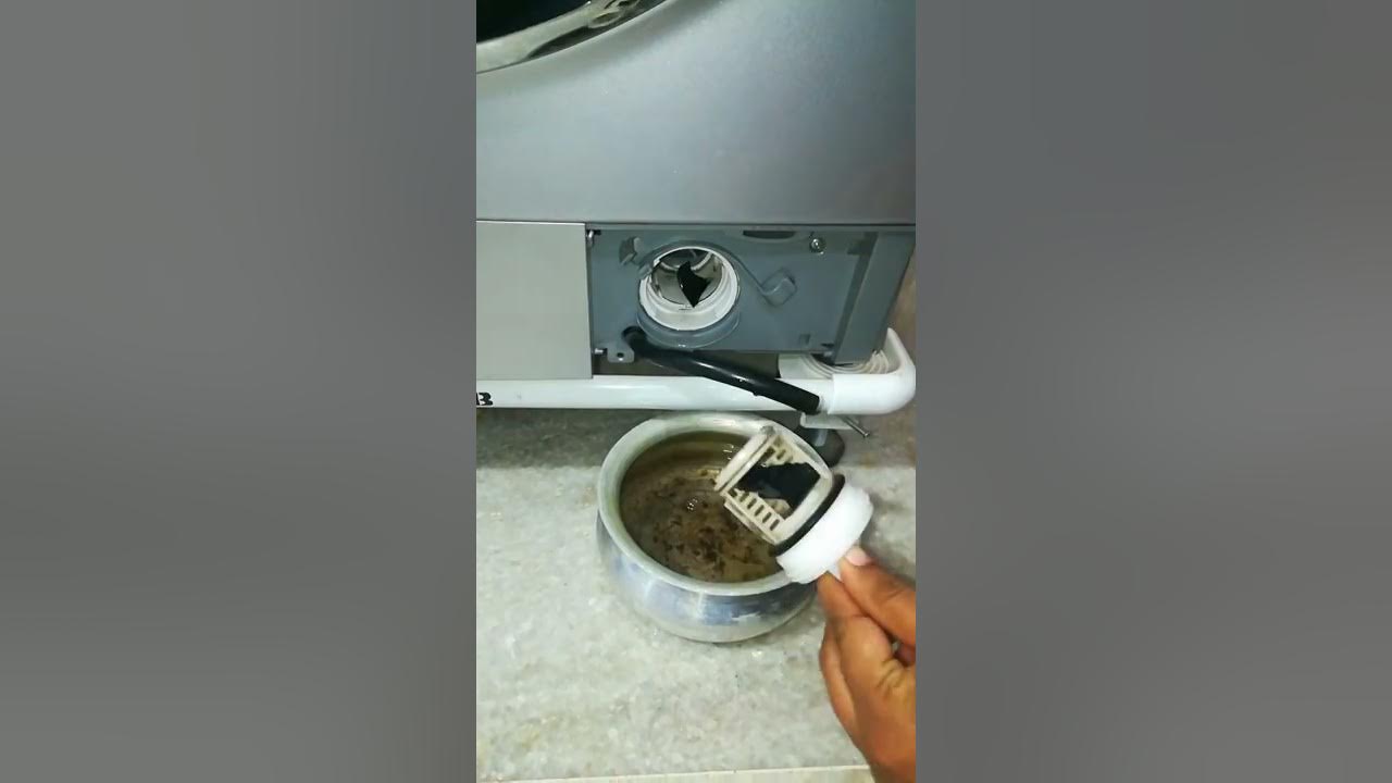 IFB Washing machine Coin Trap YouTube