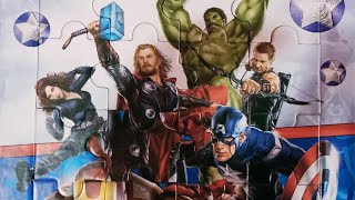 Bermain Puzzle Captain America Part 3