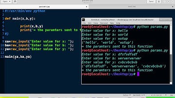 Python Passing Parameters To Functions Tutorial
