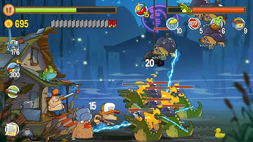 Swamp Attack - Episode 9. Level 11 Gameplay Android walkthrough