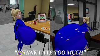 The Snackrooms: Samus her belly becomes too big!?