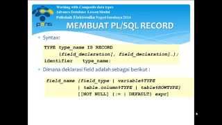 Praktikum 04   Working with Composite data types
