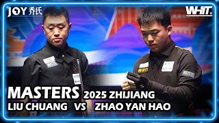 Download Lagu Liu Chuang (CHN) VS Zhao Yanhao(CHN)  | 2025 JOY Heyball Masters Zhijiang Station 9.19 MP3