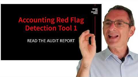 Accounting Red Flags 1