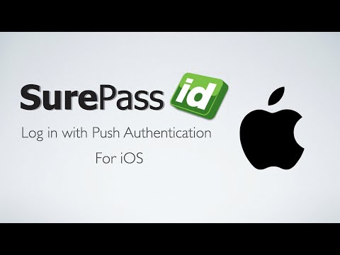 SurePassID Login with Push Authentication (iOS)