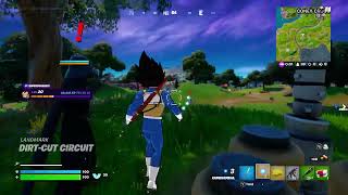 Vegeta meets Darth Vader in Fortnite