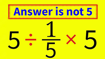 De meeste mensen maken deze eenvoudige rekensom FOUT!