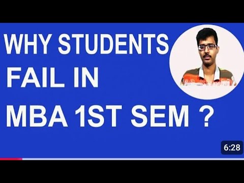 Why students fail in MBA 1st semester,call@9748161018 - YouTube