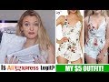 Trying $5 Dresses From Aliexpress! Is It Legit?!