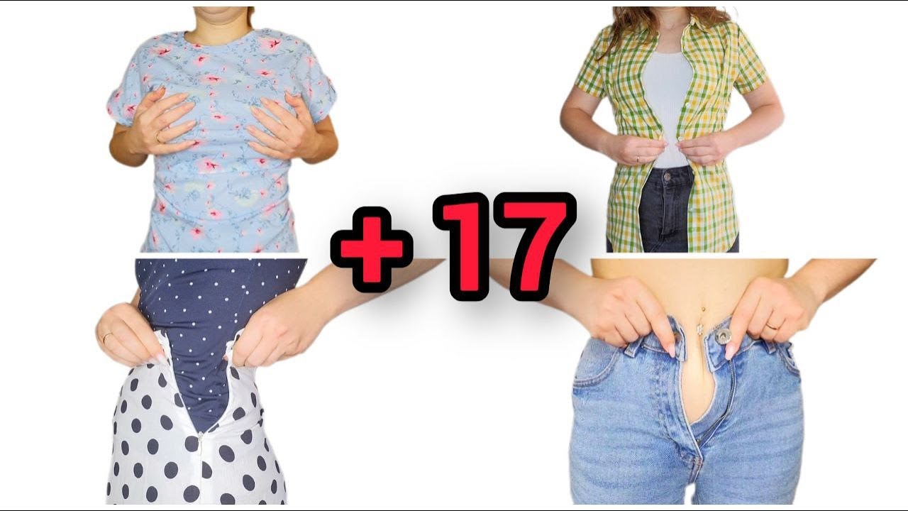 🏆🧵Не выбрасывай! Лучшая подборка, как легко расширить любую одежду