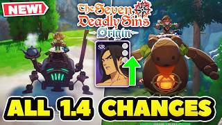 ALL 1.4 BUFFS! DAISY & GRIAMORE CHANGES? MMM Pet Now Worth? | 7DS: Origin