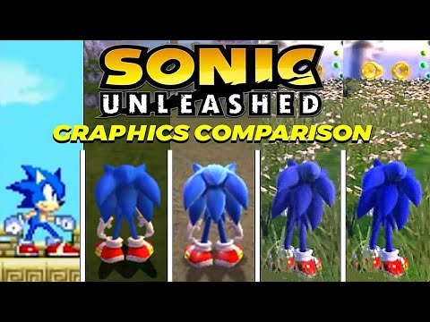 Sonic The Hedgehog 2006 Xbox 360 vs Playstation 3 graphics comparison  (comparação gráfica) 