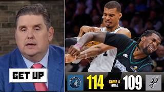 GET UP | Windy callout Ant-Man "dirty" violence Wemby falling trap cost Spurs fall to Wolves 114-109