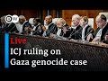 Live: ICJ to rule in Gaza genocide case | DW News