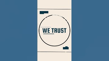 In God We Trust Sweatshirt   Mockup Video