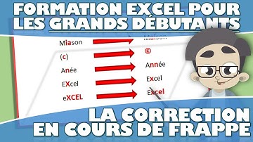 COMMENT EVITER LES FAUTES DE FRAPPES AVEC LA FONCTIONNALITE DE REMPLACEMENT AUTOMATIQUE D’EXCEL