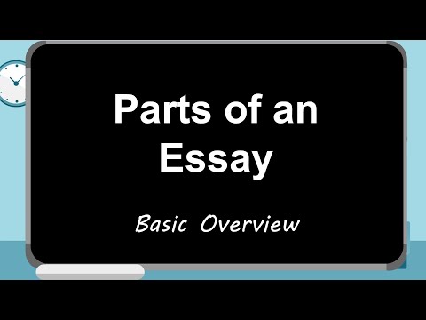 Parts of an Essay