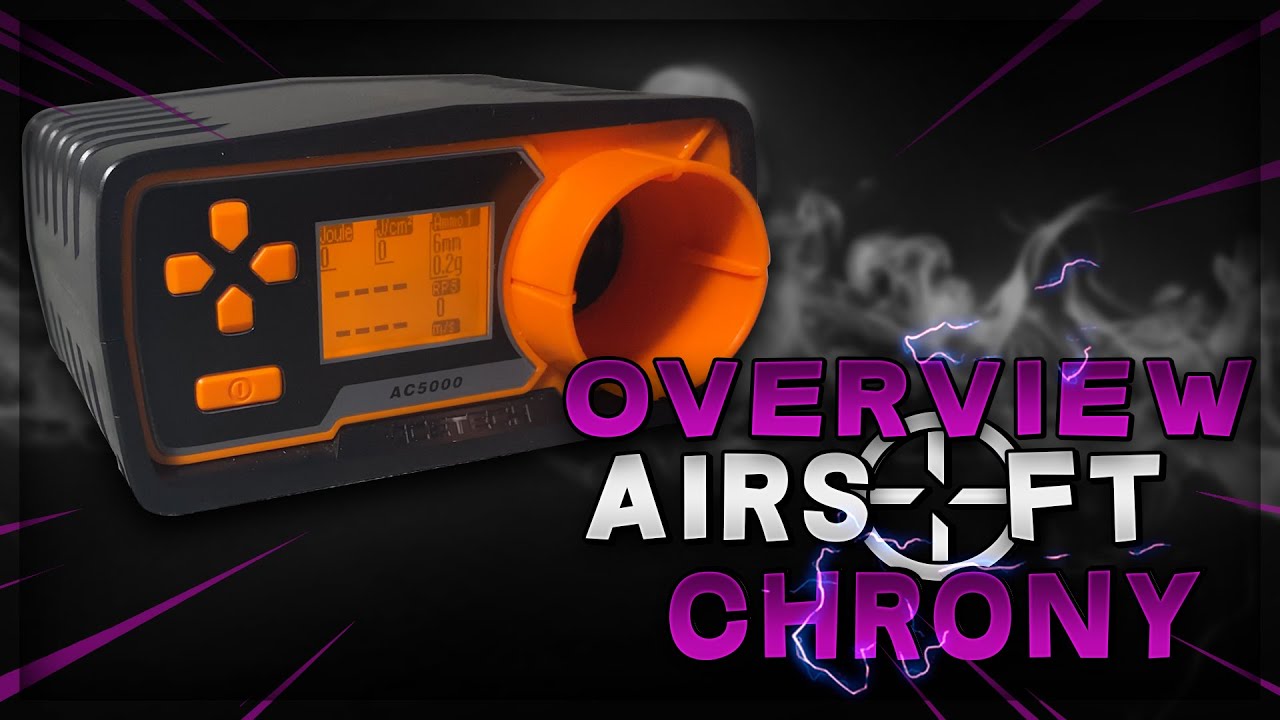 Review Airsoft - Chronographe AC5000 Acetech 