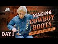 Fabriquer mes bottes de cowboy personnalises lorteil parfait  avec lee miller