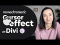 How to Create a Custom Cursor Effect in Divi Theme + Free Landing Page Layout!