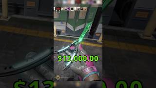 He Pulled A Rare 13,000 Erfly Knife Gamma Doppler Emerald