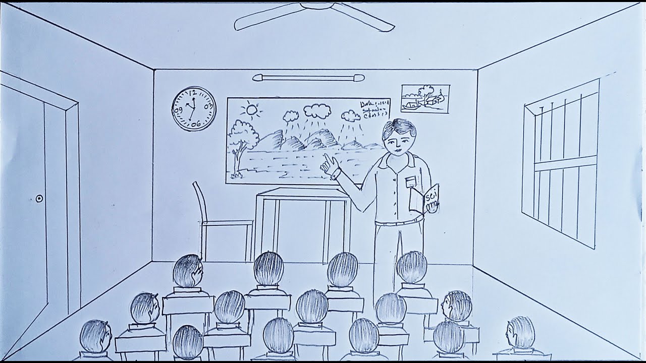 Teacher Drawing Student School Education png download - 650*1342 - Free  Transparent Watercolor png Download. - CleanPNG / KissPNG