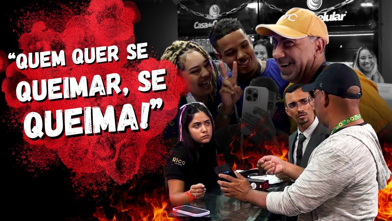 DEBOCHE, RISADINHA e TENTATIVA de INTIMIDAÇÃO durante REPORTAGEM