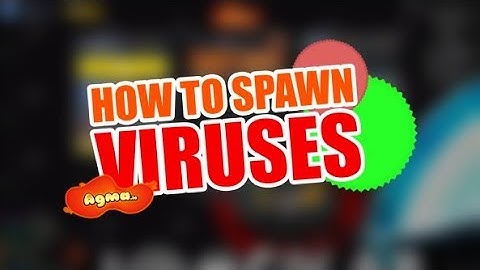 Agma io Tutorial 2   How To Buy And Spawn Virus