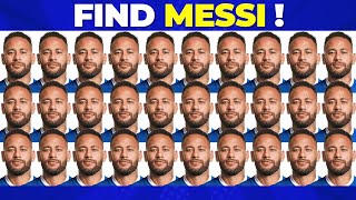 IQ Quiz 🔎 Find Messi ? Guess the player | Quiz Ronaldo , Neymar , Haaland , Mbappe ?