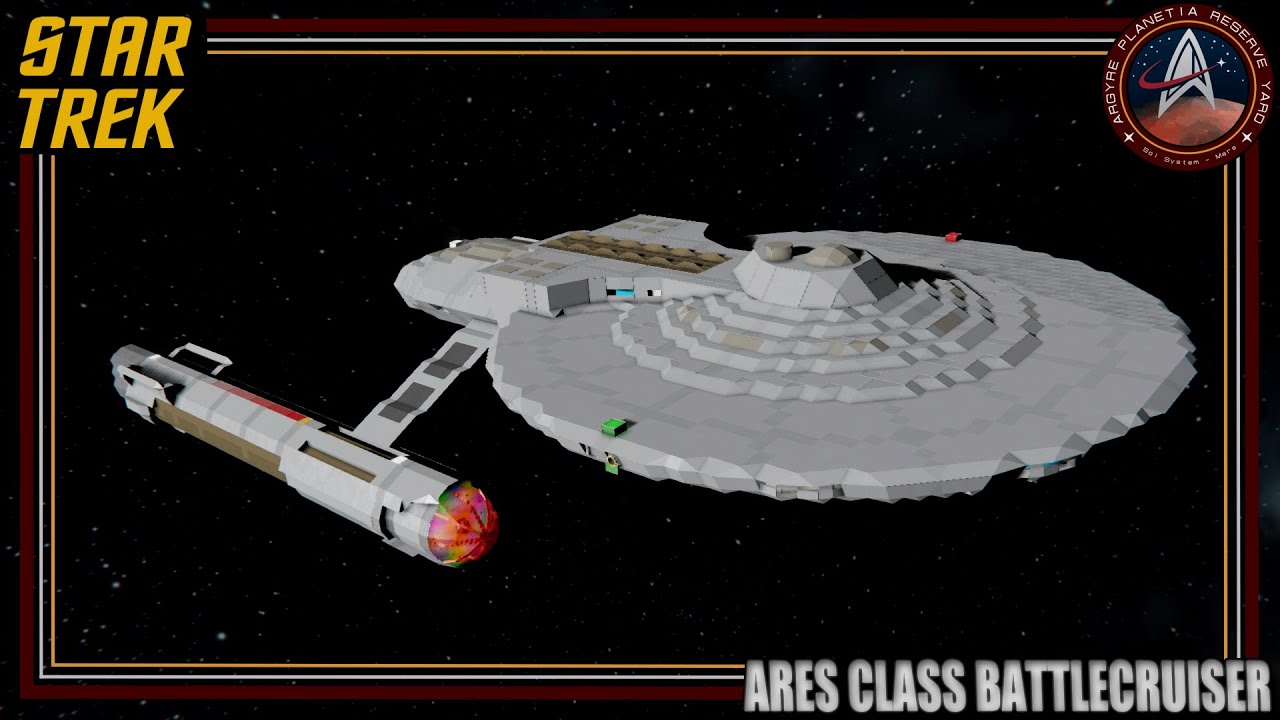 Ares Class Battlecruiser [Space Engineers] By  