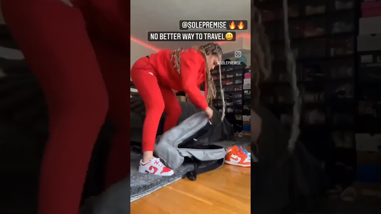 Best Sneaker Carryon Travel Bag For Sneakerheads and Basketball Players