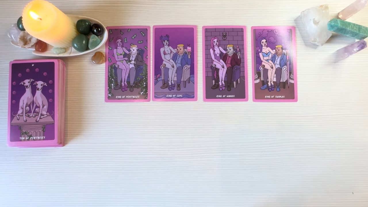 4 короля: мысли, чувства, действия (есть/нет общения) в паре, новый знакомый, бывший 