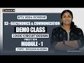 S3 KTU 2024 SCHEME | ECE | LCD |  MODULE 1 | BOOLEAN ALGEBRA | DEMO CLASS | ONES