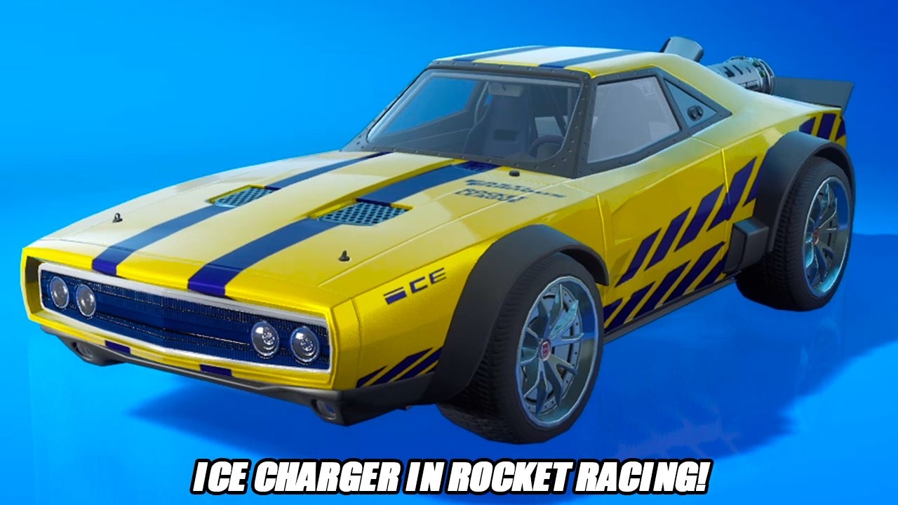 *Новый* ледяной зарядник в Rocket Racing выглядит ПОТРЯСАЮЩЕ!! - Геймплей Rocket Racing