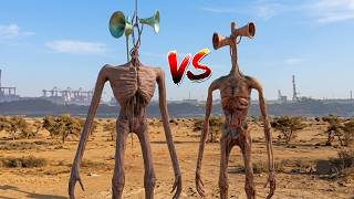 Siren Head new Vs old siren head  in real life  All  Movie