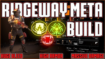 The Division 2 | The Ridgeway Meta Build | Absolutely Dominate PVP | New Meta Build!!